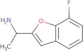 1-(7-Fluoro-1-benzofuran-2-yl)ethan-1-amine