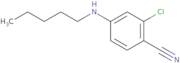 2-Chloro-4-(pentylamino)benzonitrile