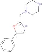 1-[(5-Phenyl-1,3-oxazol-2-yl)methyl]piperazine