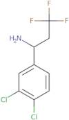 1-(3,4-Dichlorophenyl)-3,3,3-trifluoropropan-1-amine