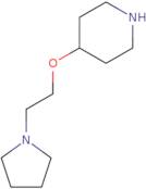 4-[2-(Pyrrolidin-1-yl)ethoxy]piperidine