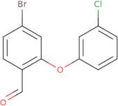 4-Bromo-2-(3-chlorophenoxy)benzaldehyde