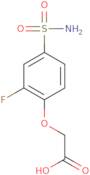 2-(2-Fluoro-4-sulfamoylphenoxy)acetic acid