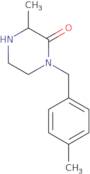 3-Methyl-1-(4-methylbenzyl)-2-piperazinone