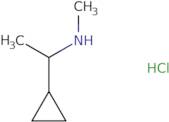 (1-Cyclopropylethyl)(methyl)amine hydrochloride