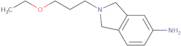 2-(3-Ethoxypropyl)-2,3-dihydro-1H-isoindol-5-amine