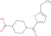 1-(5-Ethylfuran-2-carbonyl)piperidine-4-carboxylic acid