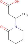 3-(2-Oxopiperidin-1-yl)butanoic acid