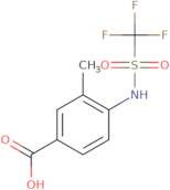 3-Methyl-4-trifluoromethanesulfonamidobenzoic acid