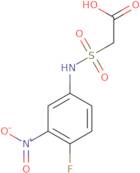 2-[(4-Fluoro-3-nitrophenyl)sulfamoyl]acetic acid