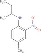 N-Butan-2-yl-4-methyl-2-nitroaniline