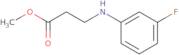 Methyl 3-[(3-fluorophenyl)amino]propanoate