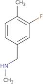 [(3-Fluoro-4-methylphenyl)methyl](methyl)amine