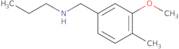 [(3-Methoxy-4-methylphenyl)methyl](propyl)amine