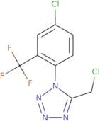 1-[4-Chloro-2-(trifluoromethyl)phenyl]-5-(chloromethyl)-1H-1,2,3,4-tetrazole