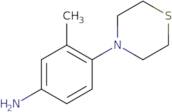 3-Methyl-4-(thiomorpholin-4-yl)aniline