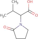 3-Methyl-2-(2-oxopyrrolidin-1-yl)butanoic acid