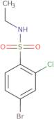 4-Bromo-2-chloro-N-ethylbenzene-1-sulfonamide