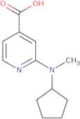 2-[Cyclopentyl(methyl)amino]pyridine-4-carboxylic acid