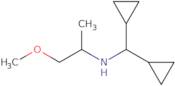 N-(Dicyclopropylmethyl)-1-methoxypropan-2-amine