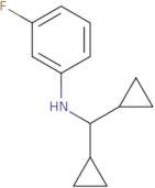 N-(Dicyclopropylmethyl)-3-fluoroaniline