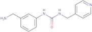 3-[3-(Aminomethyl)phenyl]-1-(pyridin-4-ylmethyl)urea