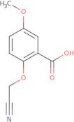 2-(Cyanomethoxy)-5-methoxybenzoic acid