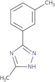 3-Methyl-5-(3-methylphenyl)-1H-1,2,4-triazole