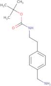 tert-Butyl N-{2-[4-(aminomethyl)phenyl]ethyl}carbamate