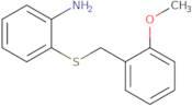 2-{[(2-Methoxyphenyl)methyl]sulfanyl}aniline