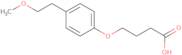 4-[4-(2-Methoxyethyl)phenoxy]butanoic acid