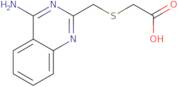 2-{[(4-Aminoquinazolin-2-yl)methyl]sulfanyl}acetic acid