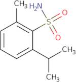 2-Methyl-6-(propan-2-yl)benzene-1-sulfonamide