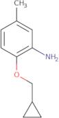 2-(Cyclopropylmethoxy)-5-methylaniline