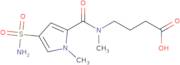 4-[N-Methyl-1-(1-methyl-4-sulfamoyl-1H-pyrrol-2-yl)formamido]butanoic acid