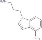 3-(4-Methyl-1H-indol-1-yl)propan-1-amine