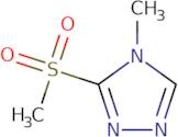 3-Methanesulfonyl-4-methyl-4H-1,2,4-triazole
