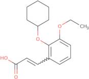 (2E)-3-[2-(Cyclohexyloxy)-3-ethoxyphenyl]prop-2-enoic acid