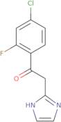 1-(4-Chloro-2-fluorophenyl)-2-(1H-imidazol-2-yl)ethan-1-one
