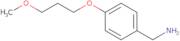 [4-(3-Methoxypropoxy)phenyl]methanamine