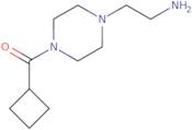 2-(4-Cyclobutanecarbonylpiperazin-1-yl)ethan-1-amine