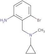 3-Bromo-2-{[cyclopropyl(methyl)amino]methyl}aniline