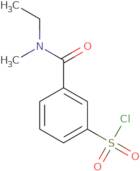 3-[Ethyl(methyl)carbamoyl]benzene-1-sulfonyl chloride