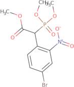 Methyl 2-(4-bromo-2-nitrophenyl)-2-(dimethoxyphosphoryl)acetate