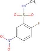 2-Fluoro-N-methyl-5-nitrobenzene-1-sulfonamide