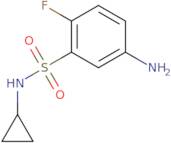 5-Amino-N-cyclopropyl-2-fluorobenzene-1-sulfonamide