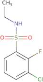 3-Chloro-N-ethyl-2-fluorobenzenesulfonamide