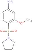 3-Methoxy-4-(pyrrolidine-1-sulfonyl)aniline