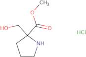 Methyl 2-(hydroxymethyl)pyrrolidine-2-carboxylate hydrochloride