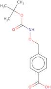 4-[({[(tert-Butoxy)carbonyl]amino}oxy)methyl]benzoic acid